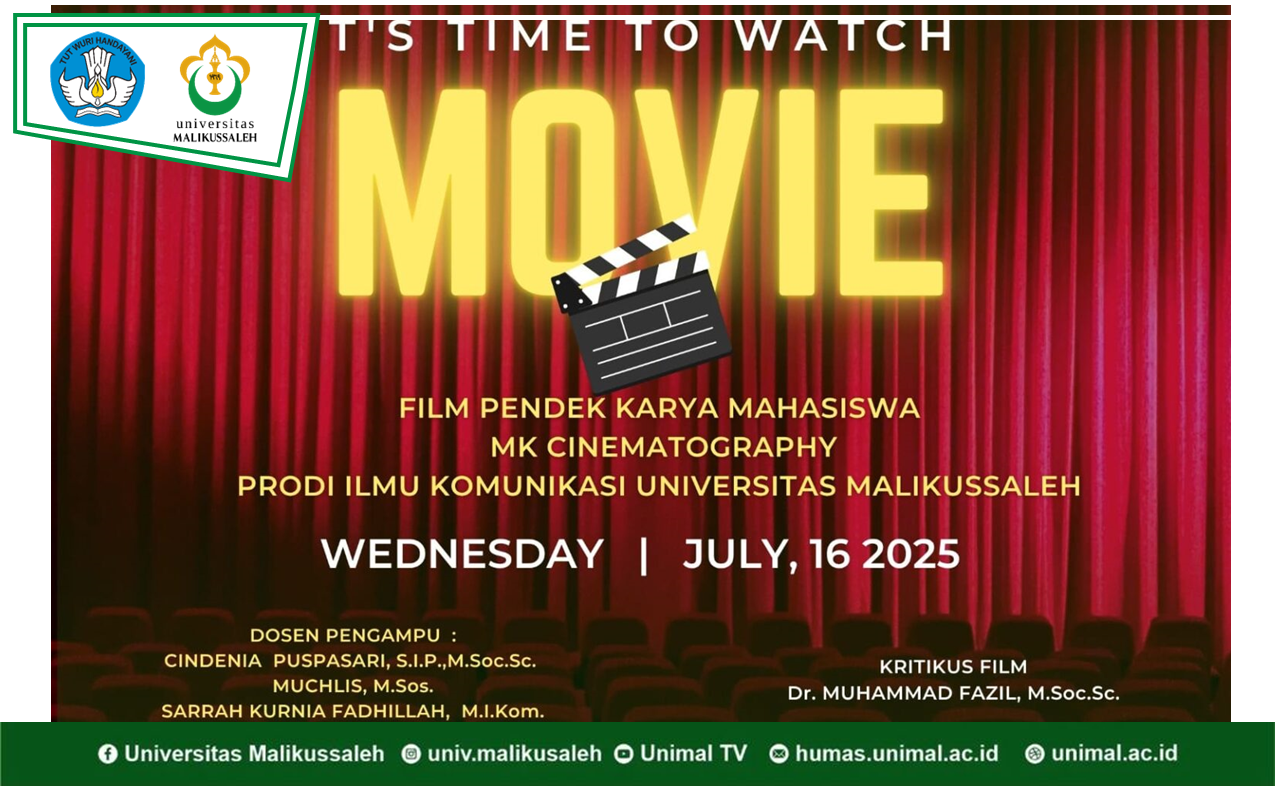 Nobar Film Produksi Mahasiswa , Wujud Pembelajaran Cinematography Berbasis Karya